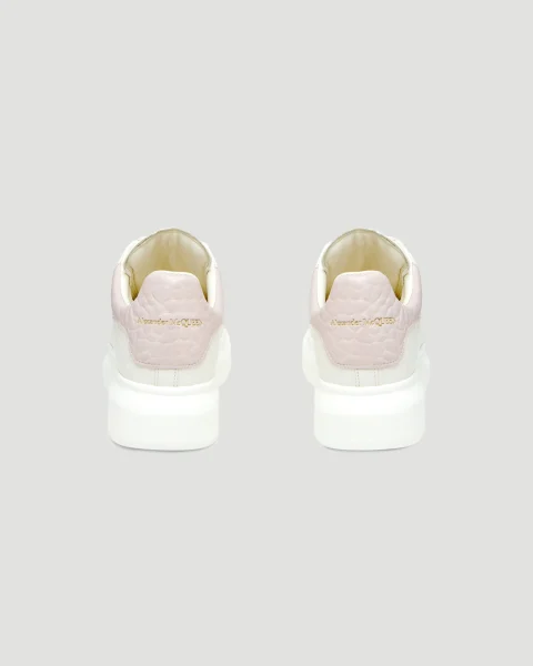 Oversized Sneaker in Off White and Pink — снимка 3