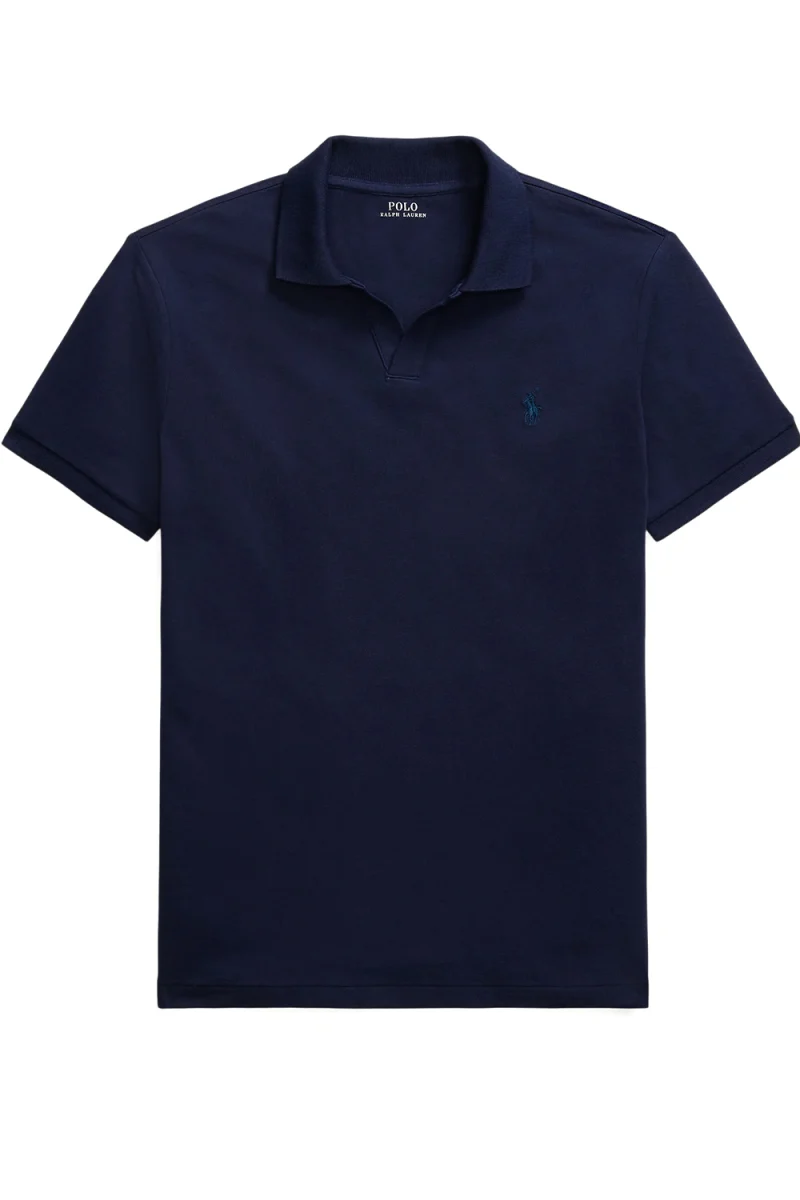 Polo Stretch Mesh-Ssl-Psh 710968951001 410 navy
