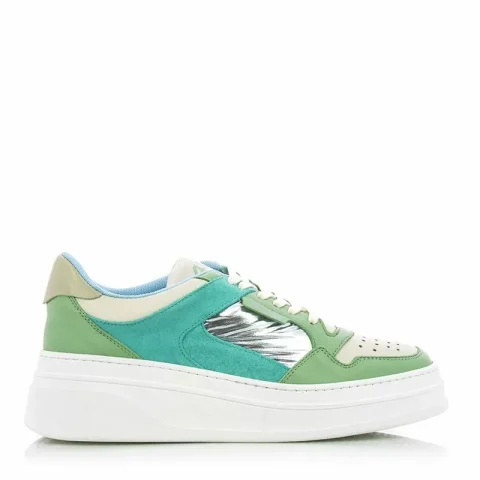 Дамски Сникърс CESARE PACIOTTI 4US – TAYLOR-06 -NAPA ALOE/VELOUR VERDE JASMINE