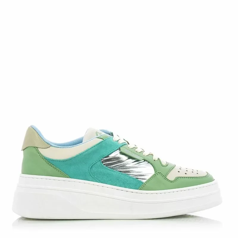 Дамски Сникърс CESARE PACIOTTI 4US – TAYLOR-06 -NAPA ALOE/VELOUR VERDE JASMINE