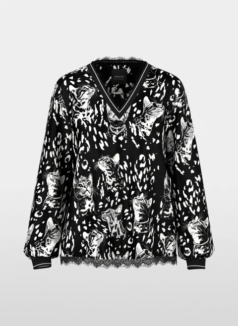 Блуза с дантела Marc Cain Sports — снимка 5