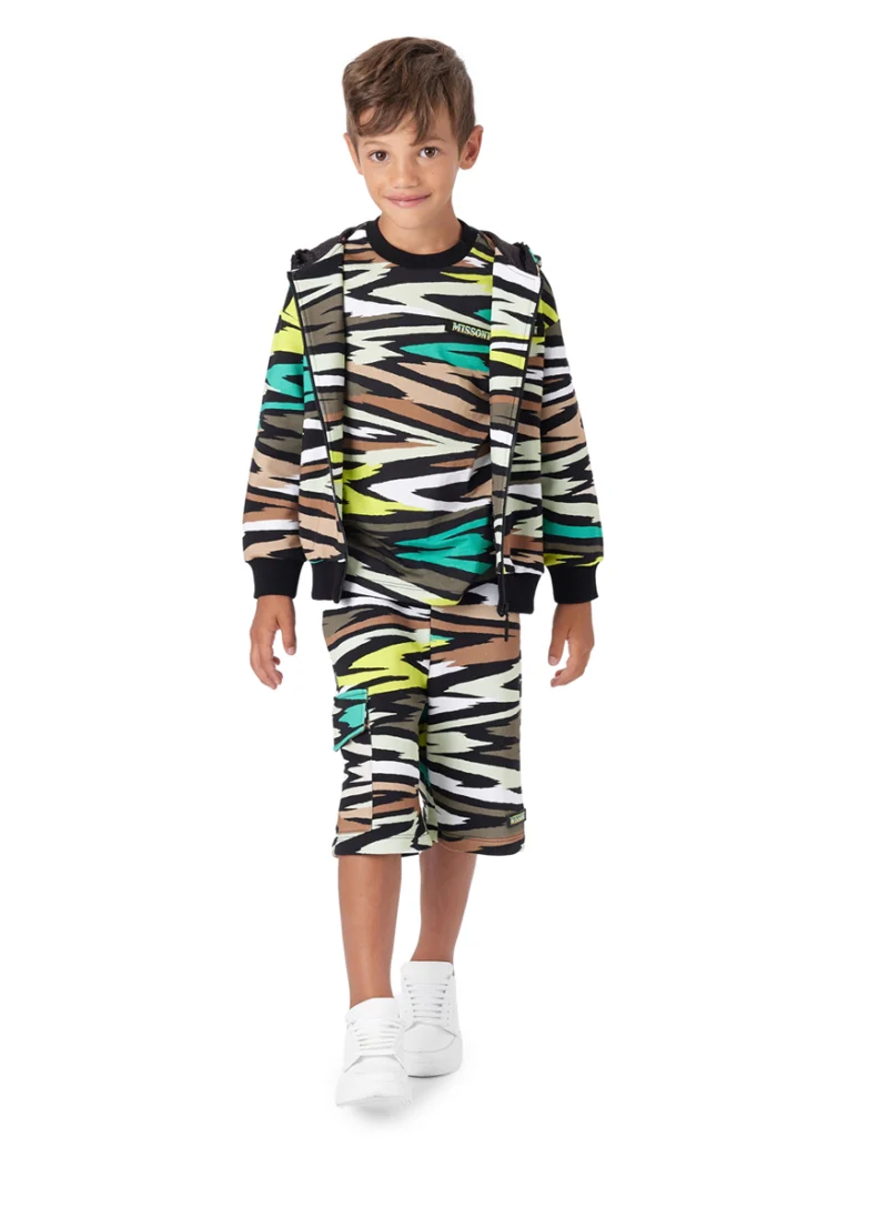 Къс панталон с принт Missoni