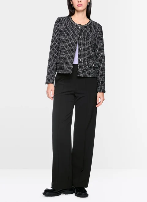 Панталон с централен фабричен ръб 'Washington' Marc Cain Collections — снимка 2