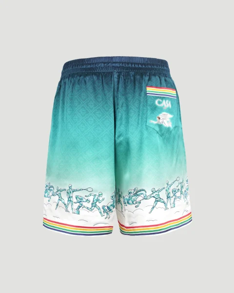 La Déesse du Stade Silk Shorts — снимка 2