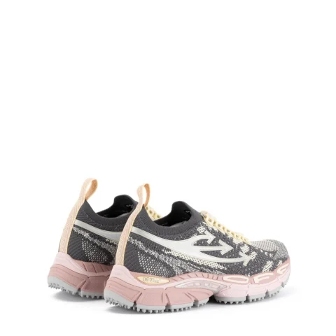 Дамски сиви маратонки OFF-WHITE — снимка 7