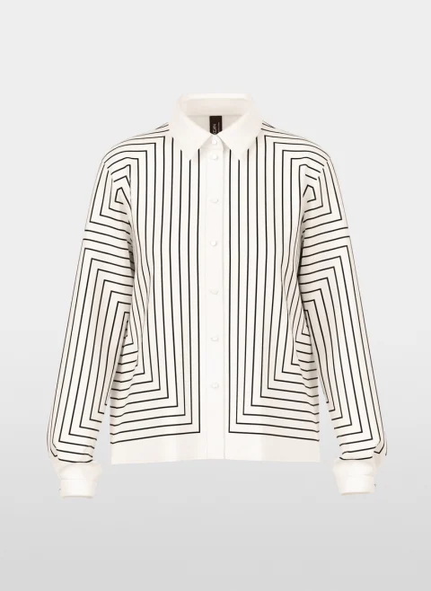 Риза с коприна Marc Cain Collections — снимка 6