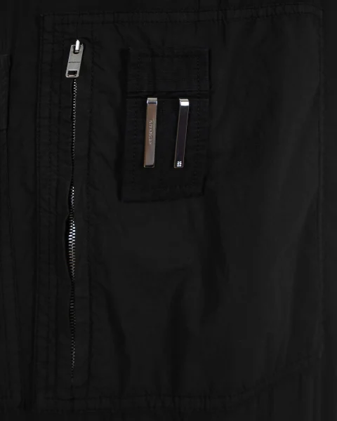 Pants in Poplin with Multi Zipped Pockets — снимка 3