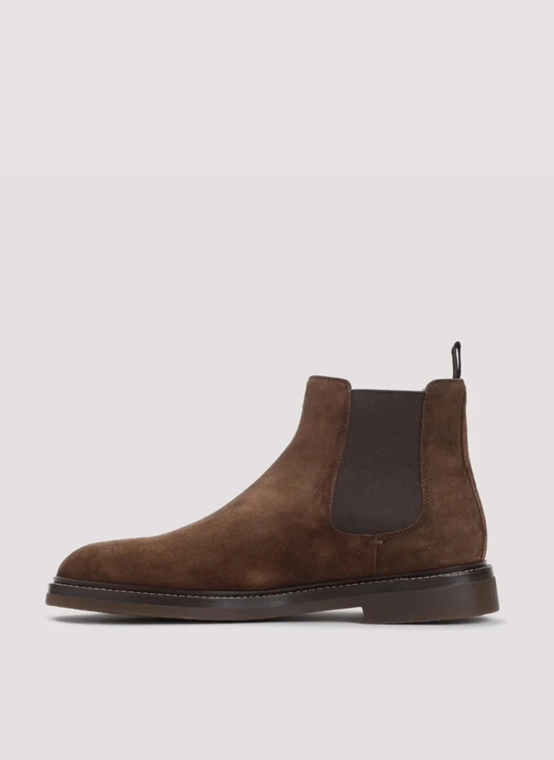 Велурени боти 'Chelsea' Brunello Cucinelli — снимка 3