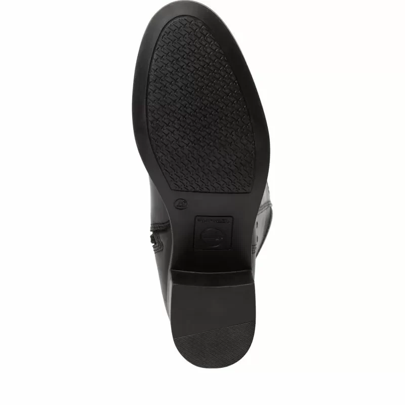 Ботуши На Ток TAMARIS – 1-25537-41-001 BLACK — снимка 6