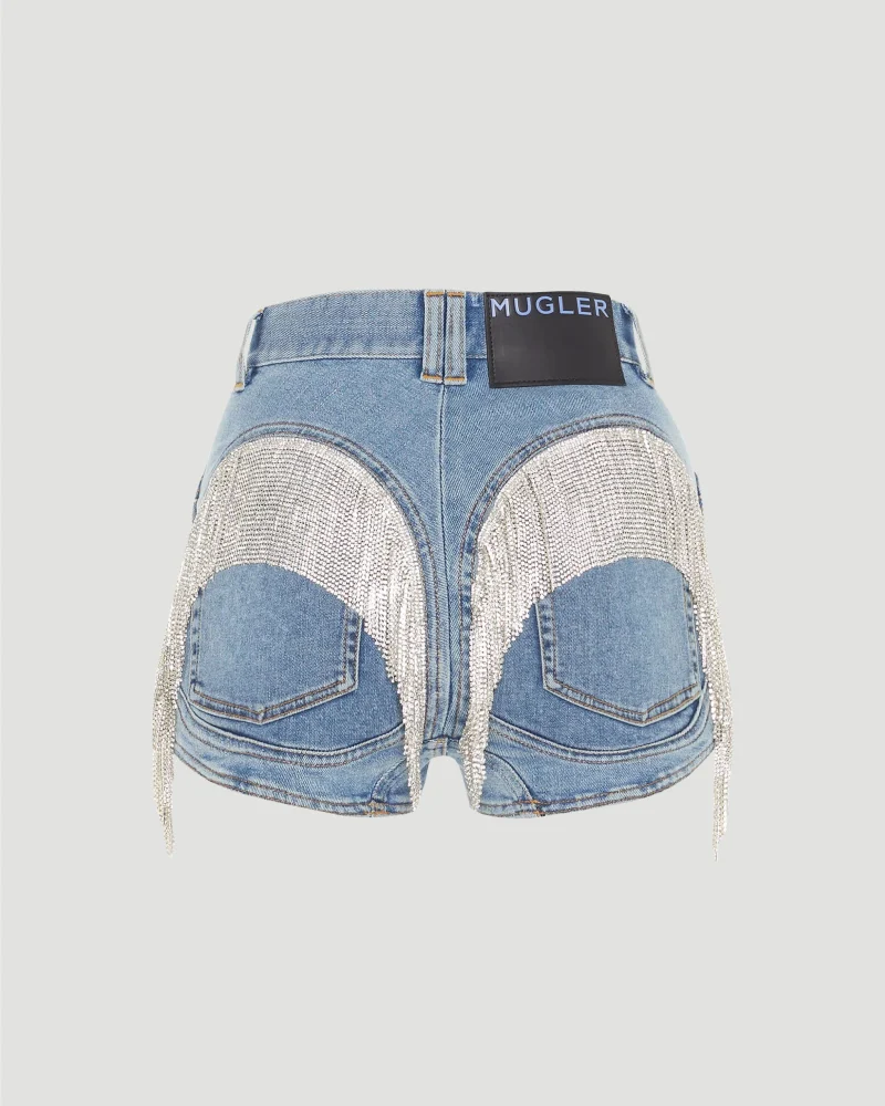 Crystal Fringe Shorts — снимка 2