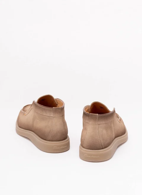 Велурени боти 'Desert' Santoni — снимка 3