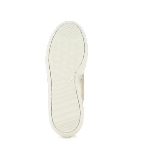Дамски Сникърс CLARKS – 26185914 HOLLYROSE ZIP CREAM MULTI — снимка 4