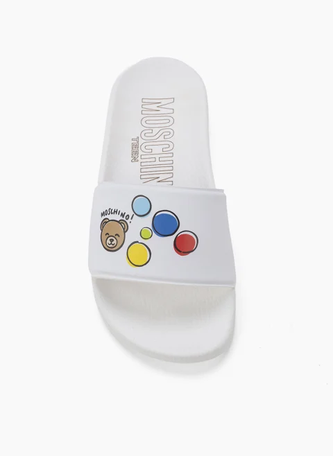 Чехли 'Teddy Bear' Moschino Kids — снимка 5