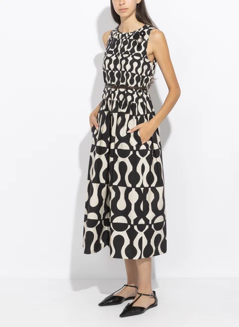 Миди рокля от памучен поплин 'S Max Mara Stmsalato — снимка 2