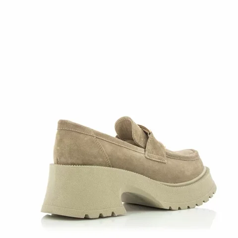 Дамски Лоуфър CARLO FABIANI – 252-33604 BEIGE — снимка 2