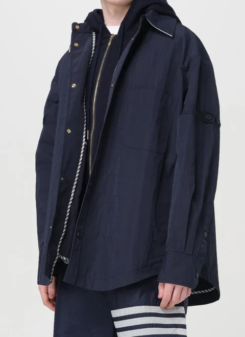 Яке 'Overshirt' Thom Browne — снимка 2