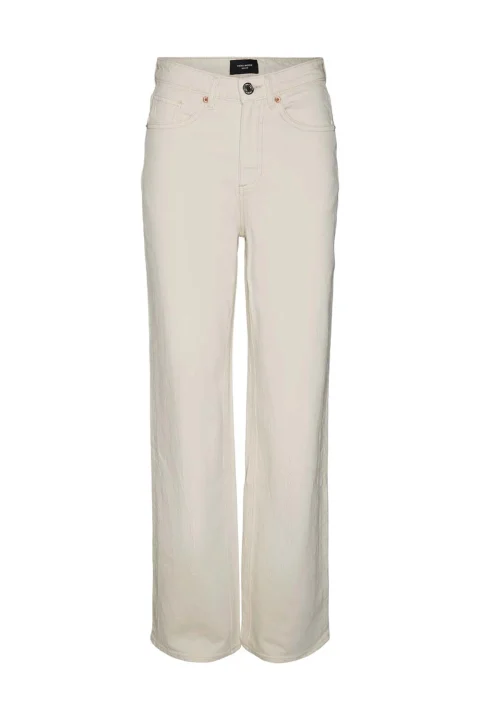 Jeans Vmtessa Hr Wide 10287303 11-0809 TCX ecru