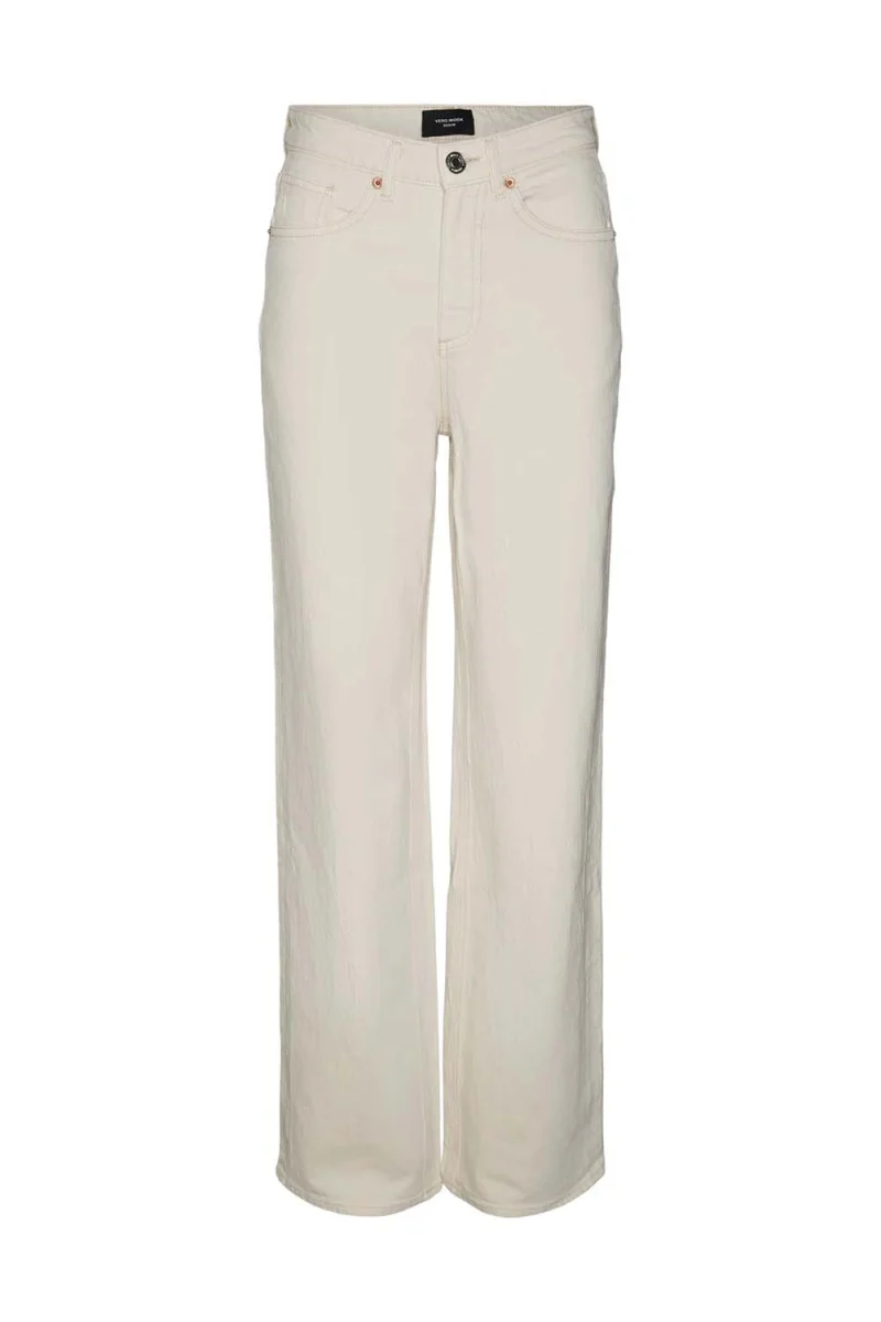 Jeans Vmtessa Hr Wide 10287303 11-0809 TCX ecru