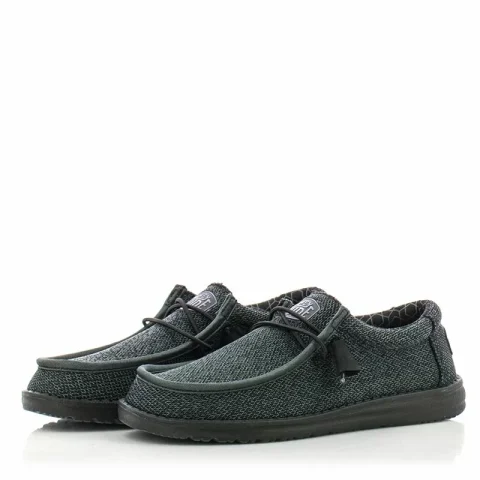 Дамски Ежедневни HEY DUDE – 40019-0XJ WALLY SOX BLACK — снимка 3