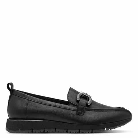 Дамски Лоуфър TAMARIS – 1-24711-42-003 BLACK LEATHER