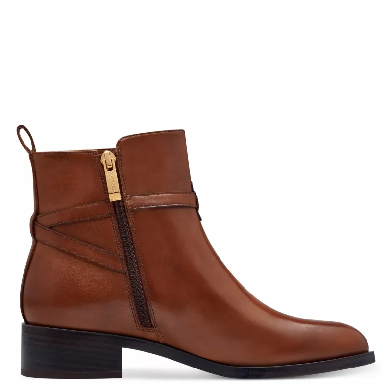 Дамски Равни Боти TAMARIS – 1-25321-43-305 COGNAC — снимка 2