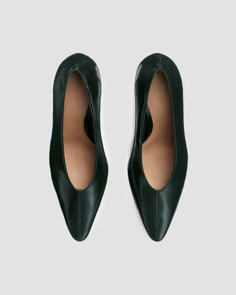 Sofia Pump in Dark Green — снимка 3
