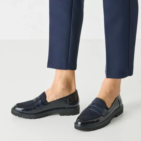 Дамски Лоуфър TAMARIS – 1-24312-41-805 NAVY — снимка 7