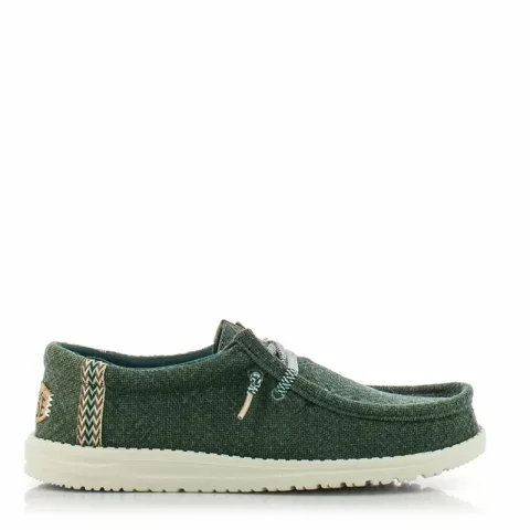 Мъжки Ежедневни HEY DUDE – 43085-336 WALLY JUTE SEA GREEN