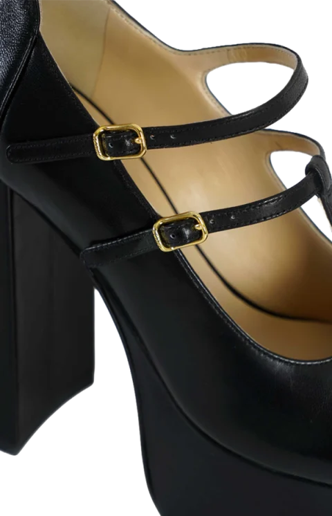 Platform Mary Jane Pumps — снимка 3