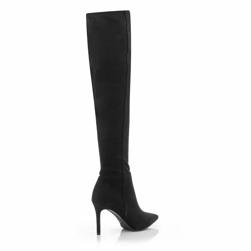 Ботуши На Ток TAMARIS – 1-25550-41 001 BLACK — снимка 2
