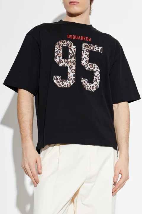 T-Shirt S71GD1649D20033 900 black — снимка 2