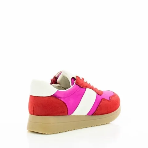 Дамски Сникърс Jana Softline – Jana Softline RED/FUCHSIA — снимка 3