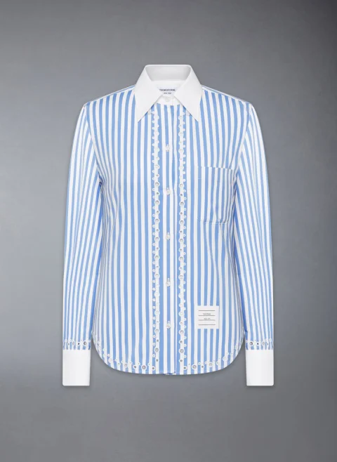Раирана риза 'Awning' Thom Browne — снимка 7