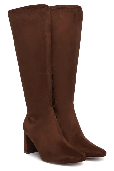 Дамски Ботуши Steve Madden Holly 04001 11003501 003 brown — снимка 2