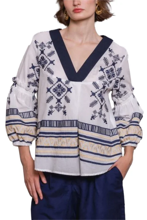 Блуза Sora Top CAPF9WA23EMC white