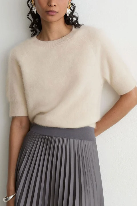 Плетени Julia Brushed Cashmere 55122743 grey — снимка 2