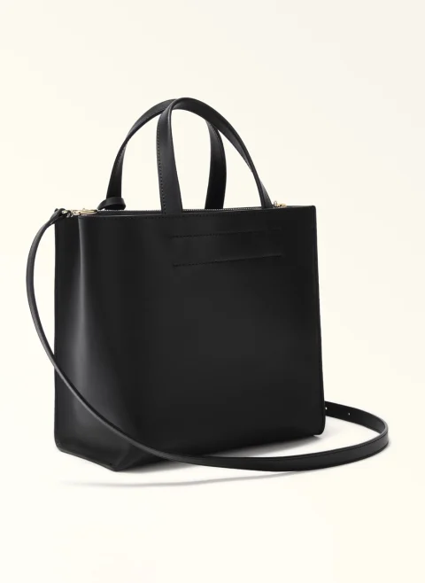 Чанта Tote Furla Divide It Nero S — снимка 3