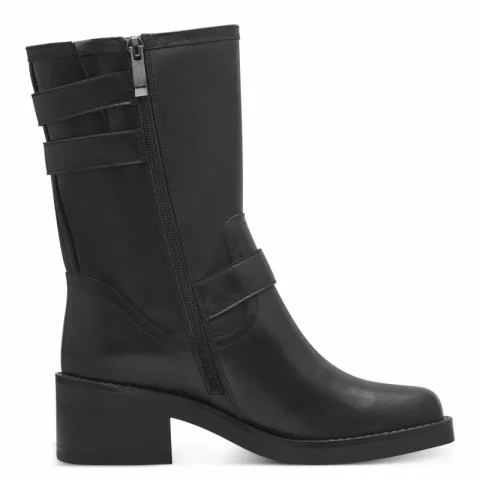 Дамски Боти На Ток TAMARIS – 1-25390-43-001 BLACK — снимка 2
