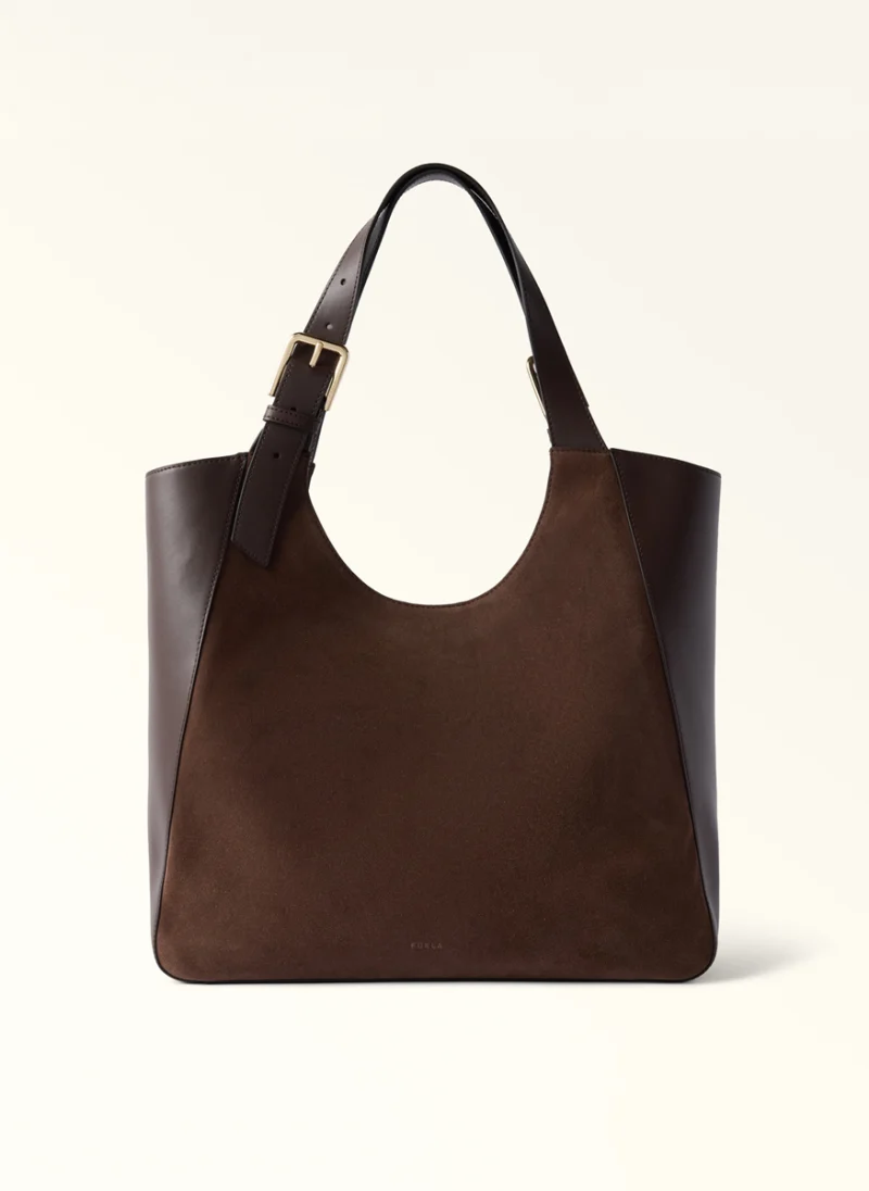 Чанта Furla Dora Toni Cioccolato L