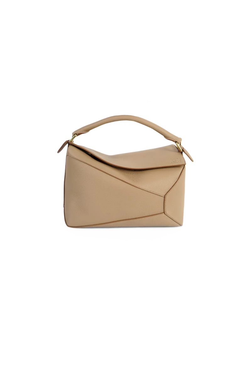 Medium Puzzle Edge Bag in Soft Grained Calfskin