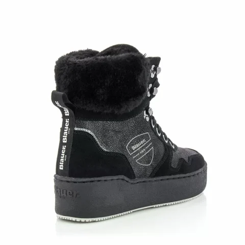 Дамски Равни Боти BLAUER – F3MADELINE09/SHM BLACK — снимка 2