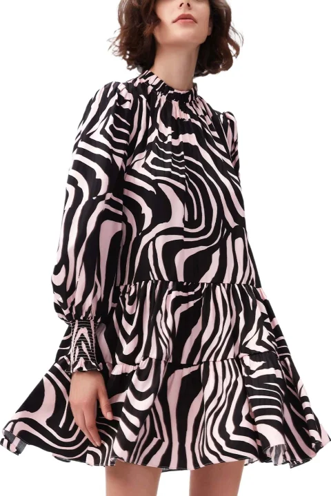 Dress Dvf Kali Dress DVFDL4Q021ZBGMP B7014 pink