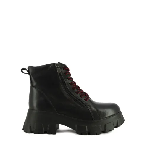 Дамски Равни Боти CARLO FABIANI – 20EF126-08 BLACK / COMBI