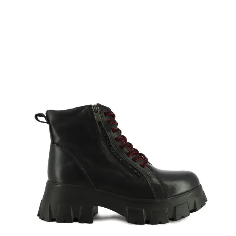Дамски Равни Боти CARLO FABIANI – 20EF126-08 BLACK / COMBI