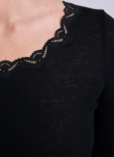 Блуза 'Wool Rib' Change — снимка 5