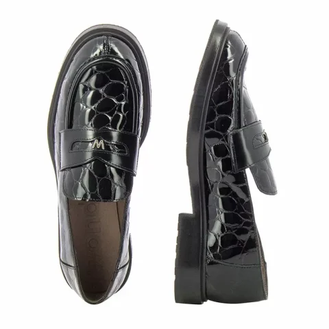 Дамски Лоуфър WONDERS – B-9143 NED NEGRO/NEGRO — снимка 5