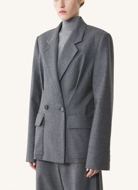 Сако от 100% вълна Lanvin — снимка 2