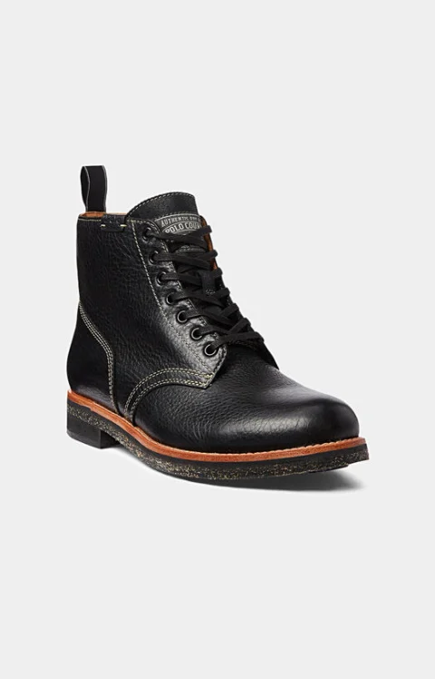 Кожени боти POLO RALPH LAUREN ARMY — снимка 2