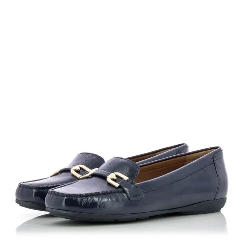 Дамски Мокасини GEOX – D84BMA C4002 D ANNYTAH MOC NAVY — снимка 3
