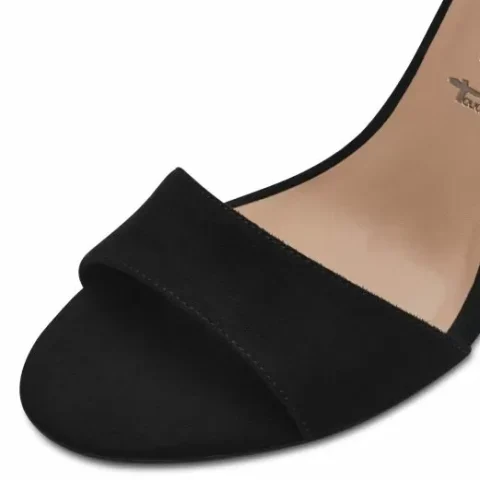 Дамски Сандали На Ток TAMARIS – 1-28396-42-001 BLACK — снимка 4
